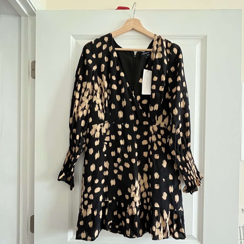 French Connections Geriel Drape Dress